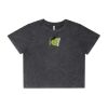 Wo's Stone Wash Heavy Crop Tee Thumbnail
