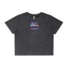 Wo's Stone Wash Heavy Crop Tee Thumbnail