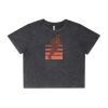 Wo's Stone Wash Heavy Crop Tee Thumbnail