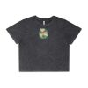 Wo's Stone Wash Heavy Crop Tee Thumbnail